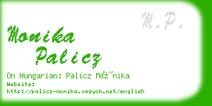 monika palicz business card